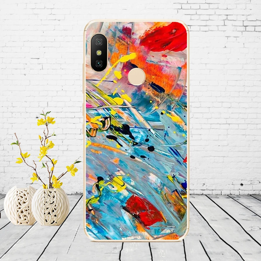 J2 Силиконовый чехол для Xiaomi mi A2 LITE, чехол с полной защитой, мягкая задняя крышка из ТПУ, чехол для телефона s для Xio mi A2 LITE, бампер - Цвет: J2