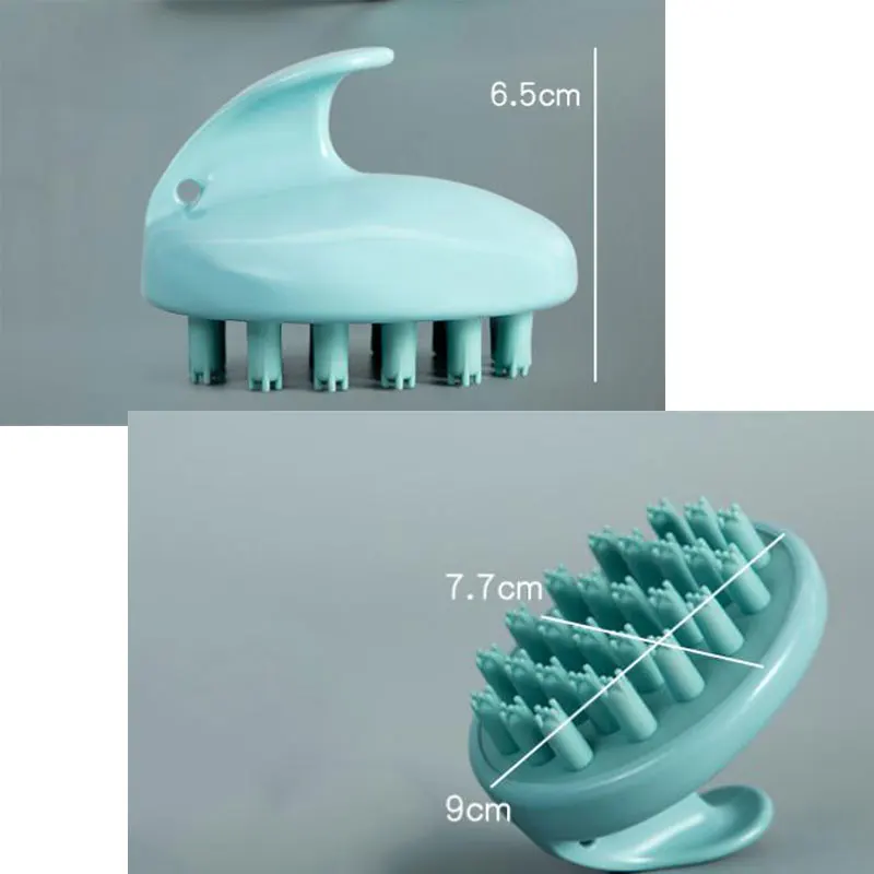 

Shampoo Brush Silicone Shampoo Brush Massage Grooming Hair Grooming Shampoo Artifact Baby Shampoo Comb Head Massage
