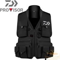 2021 daiwa multi pocket fishing vest dawa fishing vest breathable fishing jacket outdoor survival quick dry reflected light vest