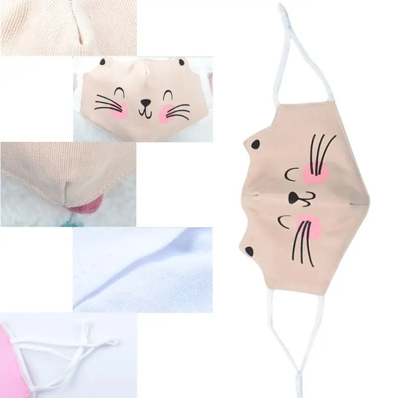 Детская Модная хлопковая защитная маска для лица Хэллоуина и Рождества | Красота