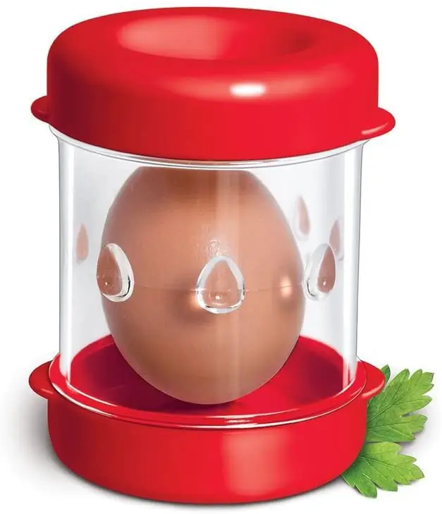 

The Negg Boiled Egg Peeler - Red