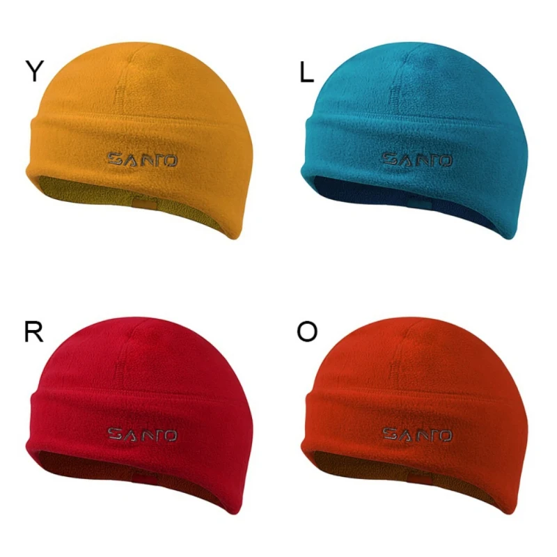 H унисекс зимняя мягкая теплая шапка из флиса ветрозащитная утепленная шапочка