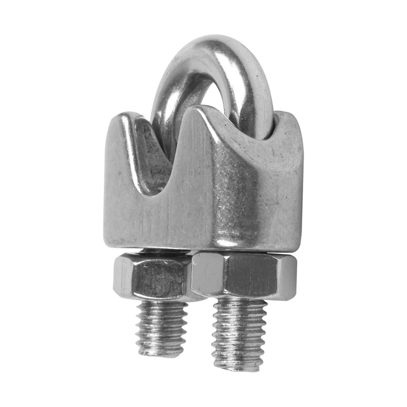 6 шт. 8 мм 5/16 дюйма из нержавеющей стали трос зажим для кабеля | Обустройство дома