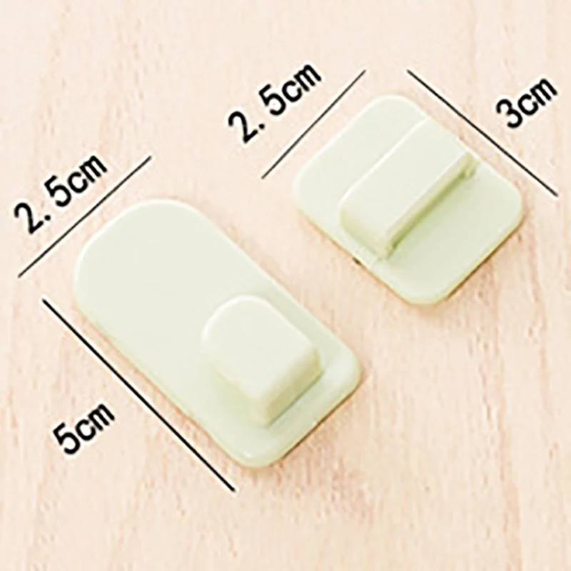 2 набора (4 шт.) полки для ключей с пультом ДУ телевизора кондиционера прочные