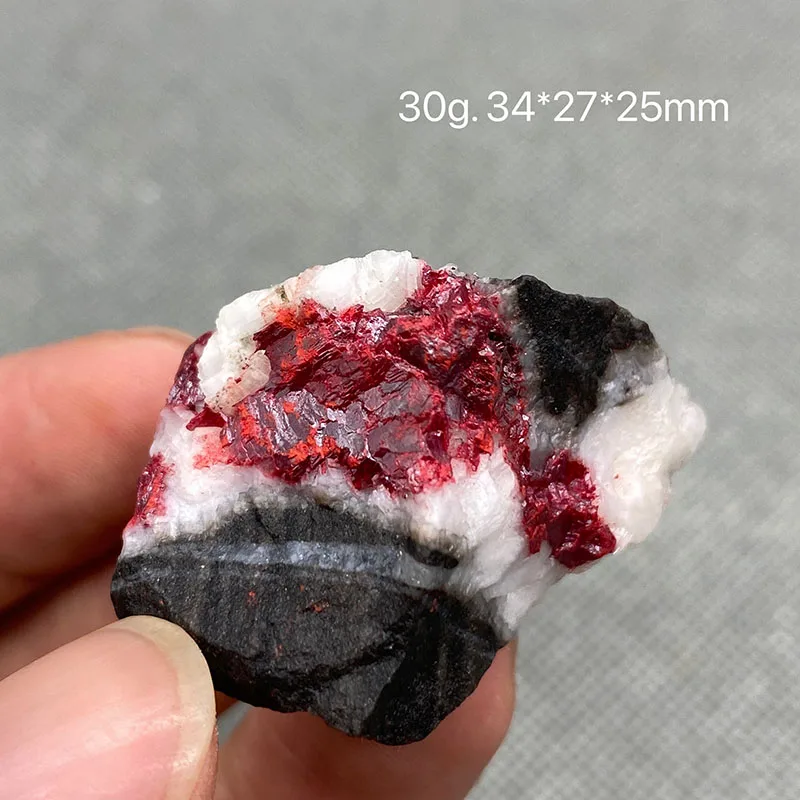 Оригинальный красный камень восстанавливающий Кристалл Рейки | Украшения и