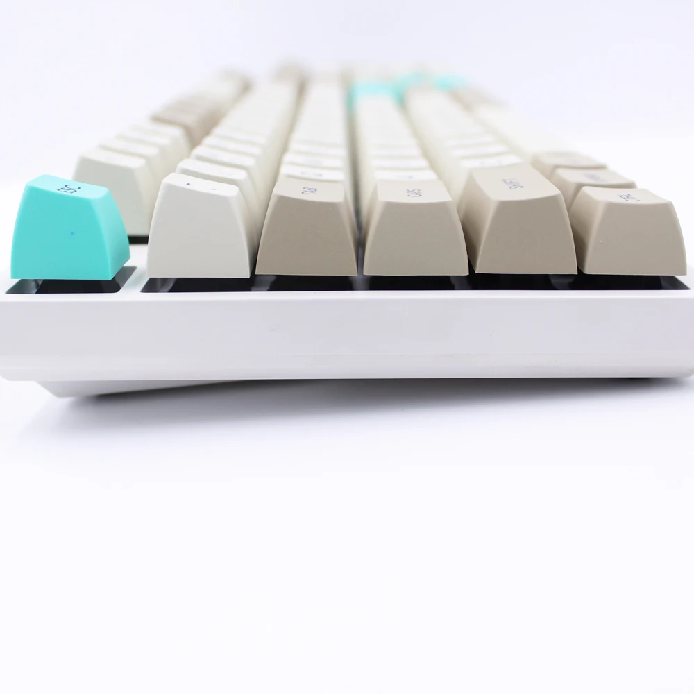 MP SA KEYCAPS PBT Ретро бежевый Keycap сублимационный колпачок для ключей Cherry MX