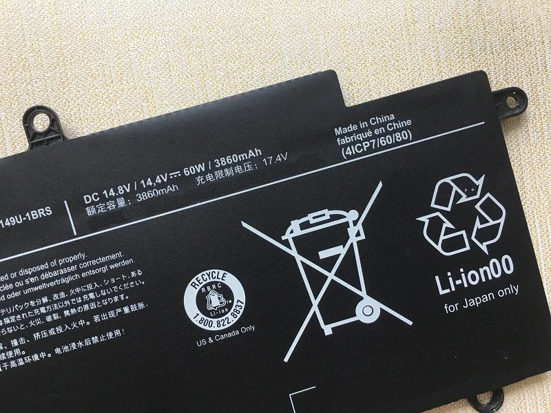 SupStone Подлинная OEM PA5149U 1BRS ноутбук Батарея для Toshiba Tecra Z40 C A 110 146 Z50 Z40T A1410