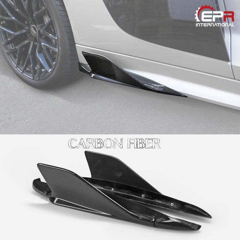Автомобильный Стайлинг для Audi 2015 2019 R8 Тип 4S CRS стиль Углеродистые Волокна боковые