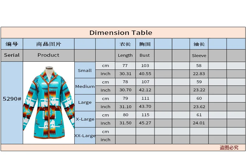 

Mandylandy Casual Loose Jackets Pockets Autumn Coats Outwear Women Wool Blends Fashion Printed Long-Sleeved Woolen Overcoat