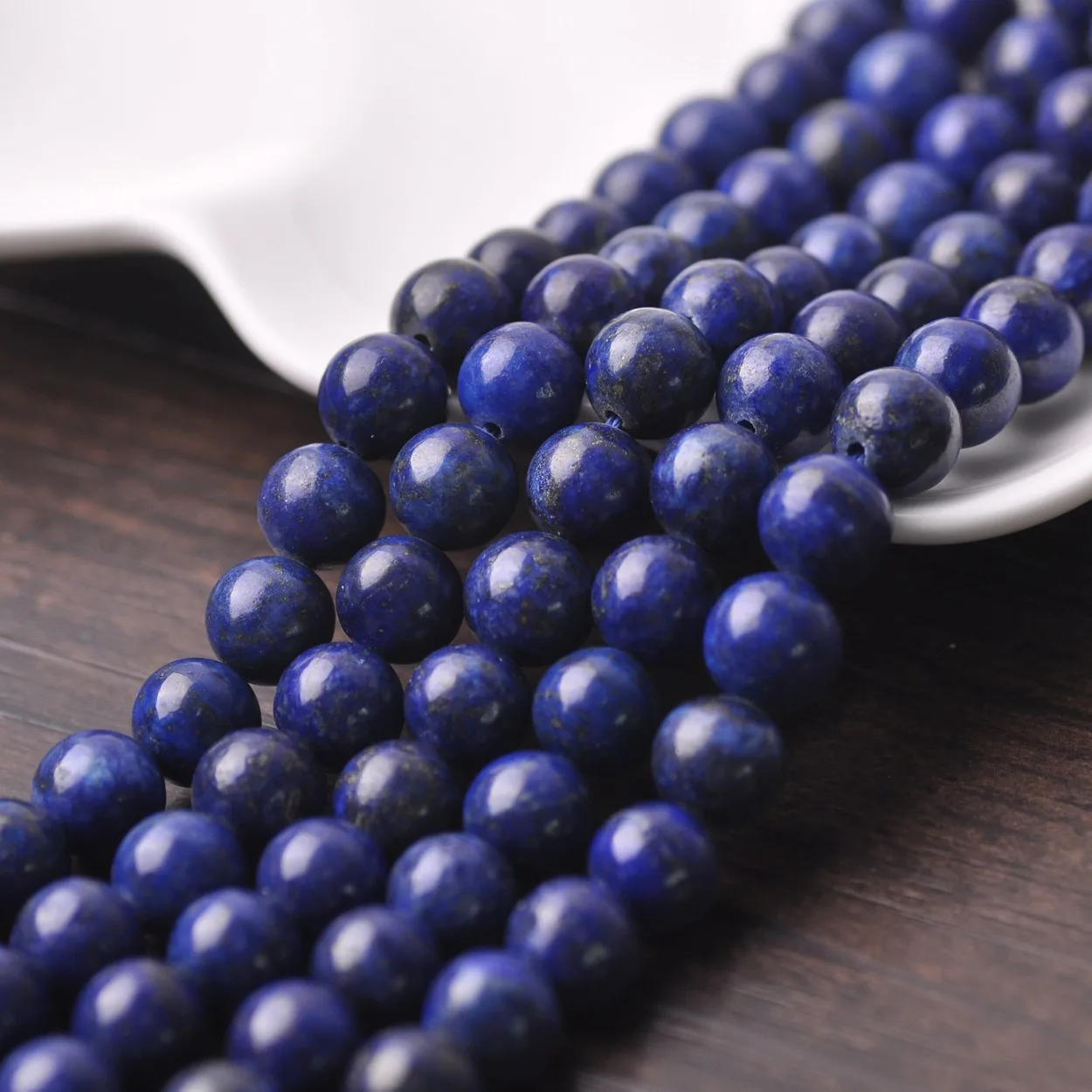 

4mm 6mm 8mm 10mm 12mm 14mm Round Natural Lapis Lazuli Stone Loose Beads Lot For Jewelry Making DIY Crafts Findings