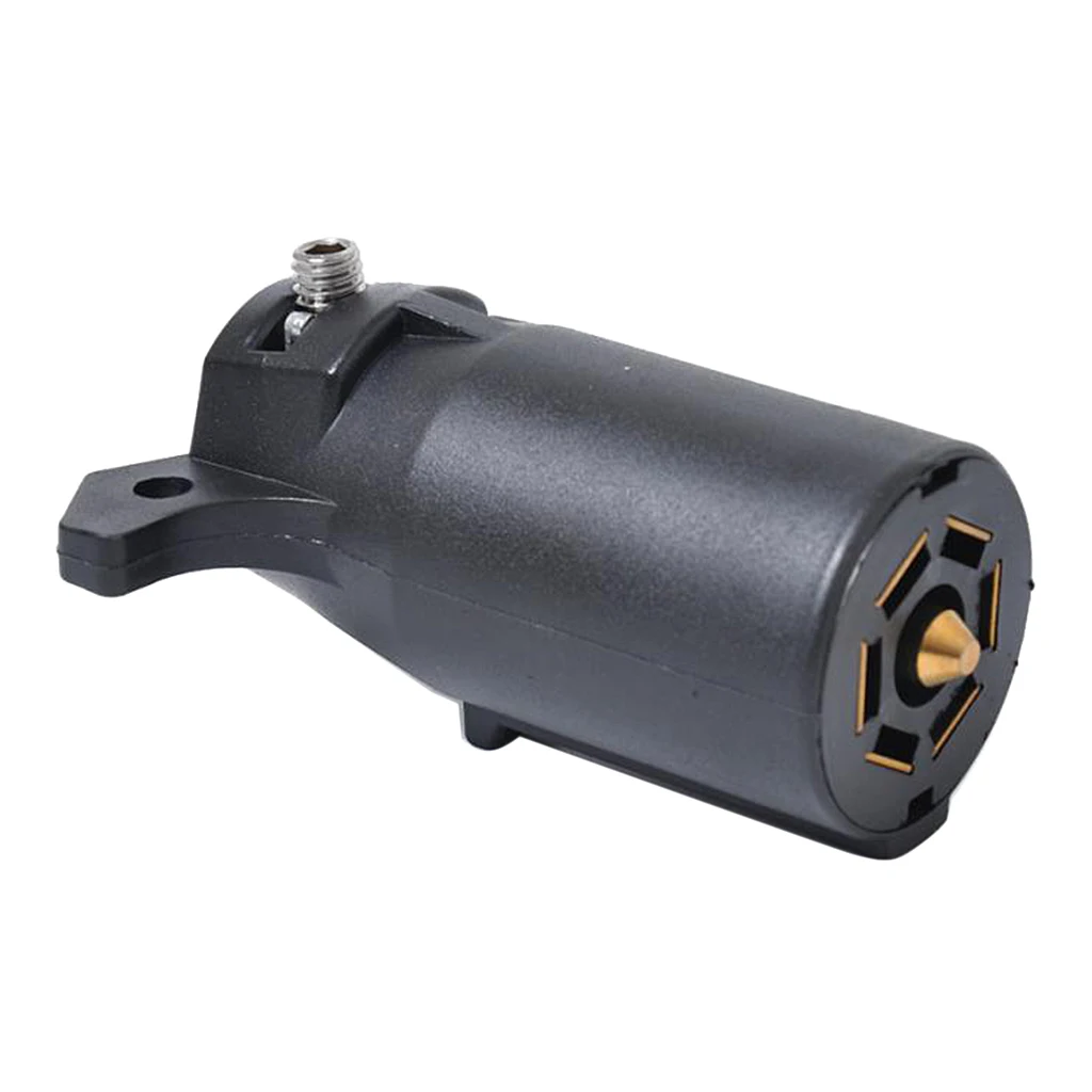 1X 7 Way с лезвием для светильник проводной проводки тестер Круглый адаптер