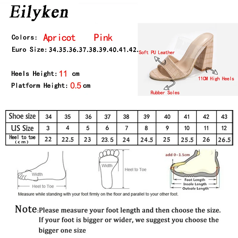 Eilyken новые женские элегантные нарядные сандалии на высоком каблуке Модные