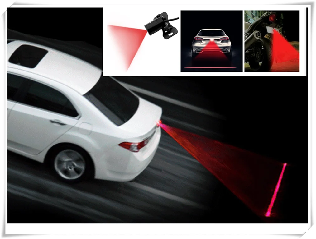 Автомобиль и мотоцикл столкновения светодиодный персональный задний фонарь