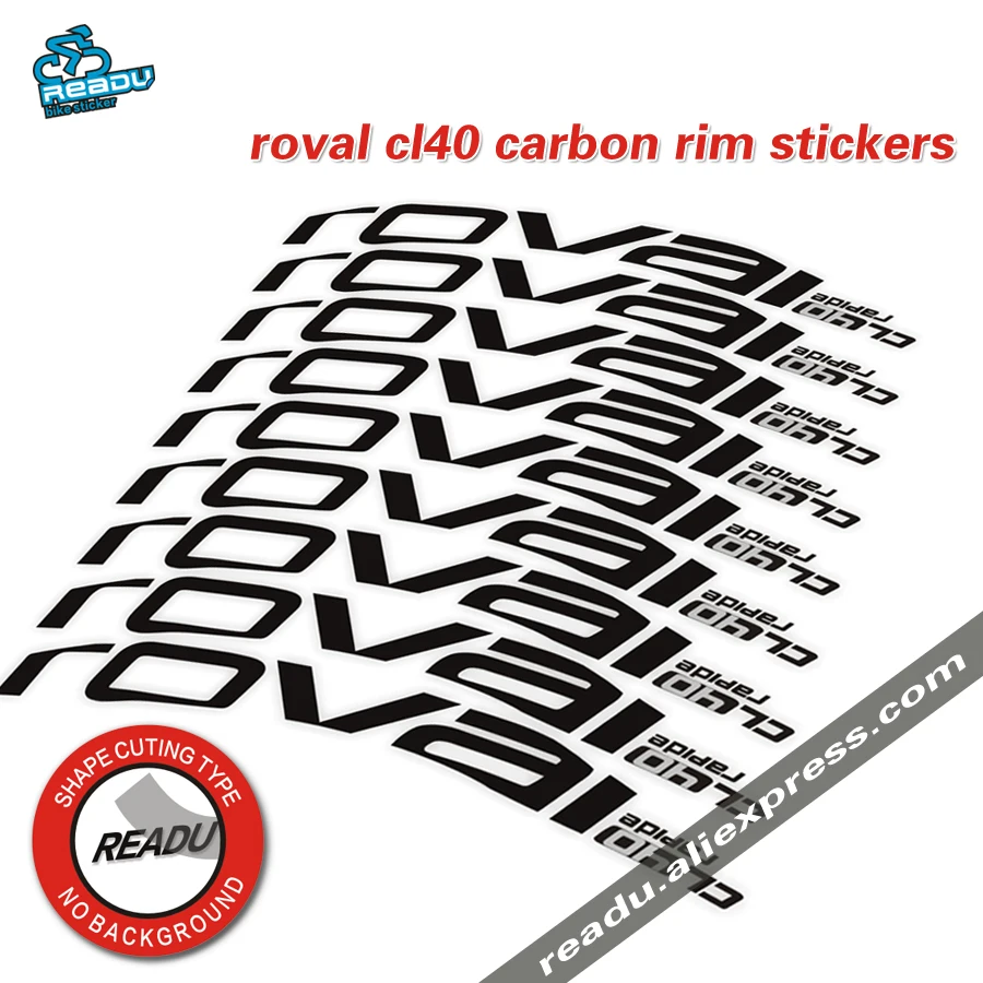 Roval cl40 наклейки на обод колеса для дорожного велосипеда новые из углеродного