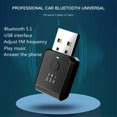 Fm-трансмиттер FM01 с USB, Bluetooth 5,1, беспроводной