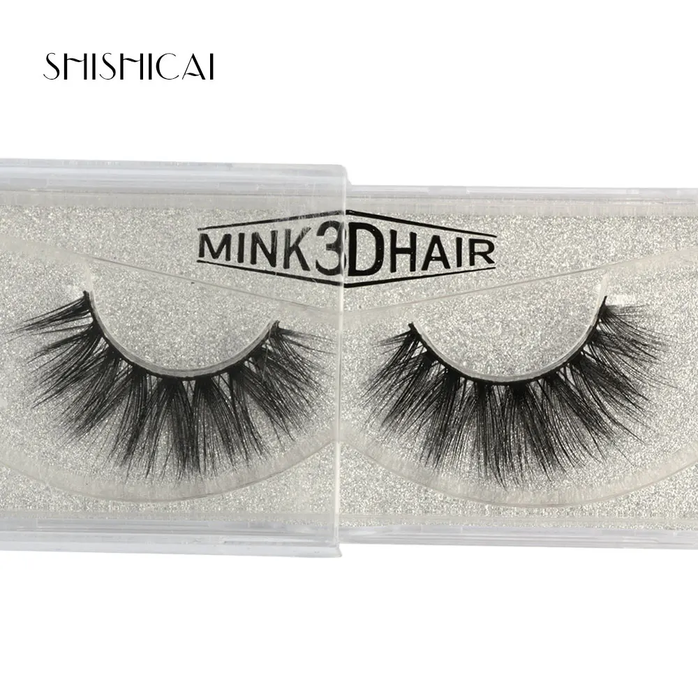 Ресницы 3D норки ресницы натуральные ручной работы объем мягкие длинные