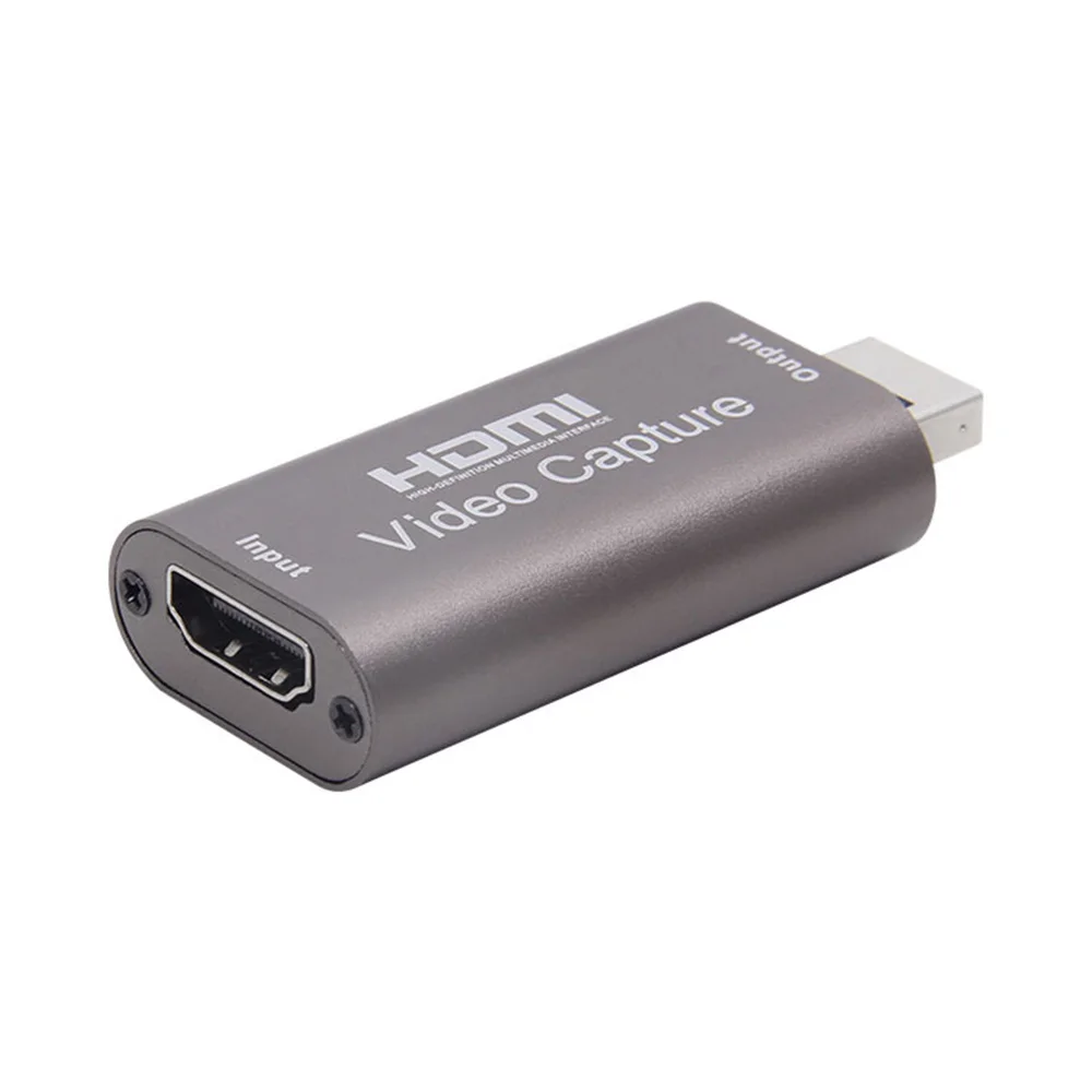 Карта видеозахвата 1080P 4K USB 3 0 2 HDMI записывающая коробка для PS4 игр DVD видеокамер
