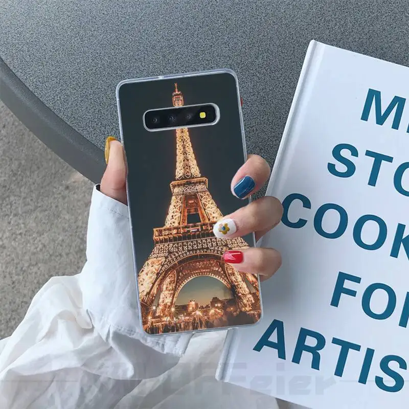 Париж Эйфелева башня Модный чехол типа сделай сам Роскошный для мобильного