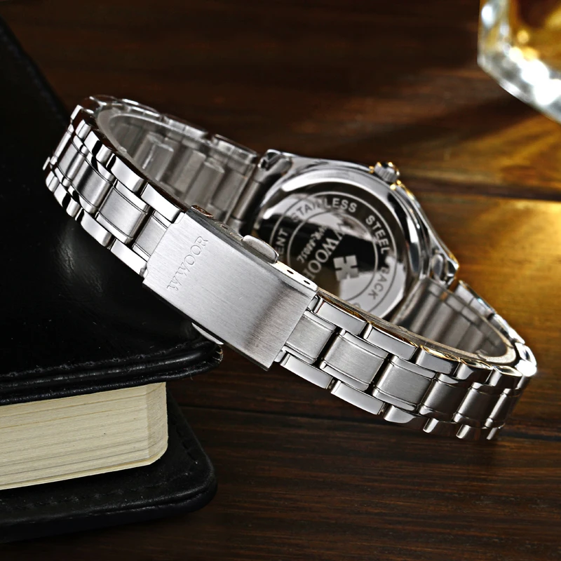 

Women Watches WWOOR Brand Quartz Watch for Women Simple Small Clock Waterproof Silver Stainless Steel Ladies Wrist Watch Female