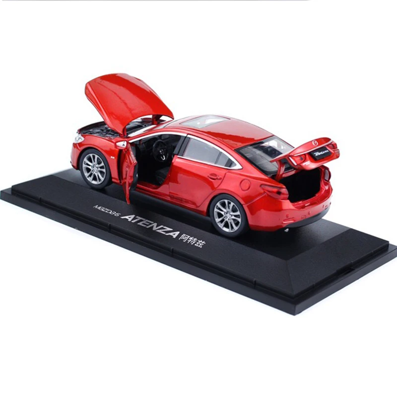 

Simulation 1/32 Diecast Alloy Static Mazd 6 Atenza Collection Metal Diecast Vehicle Door Open For Display Kids Gifts
