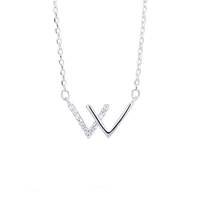 s925 sterling silver ladies necklace popular european and american ladies holiday gifts