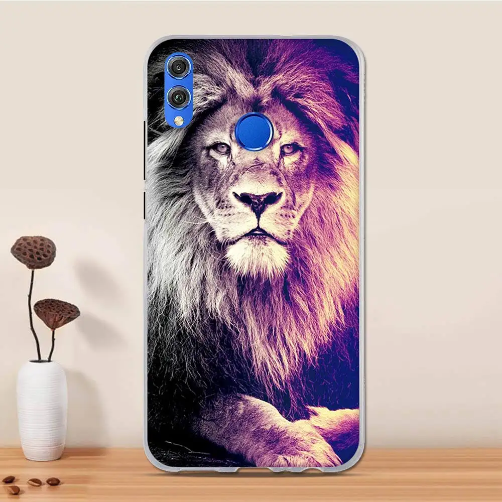 Чехол для телефона Huawei Honor 8X силиконовый чехол мягкий из ТПУ View 10 Lite