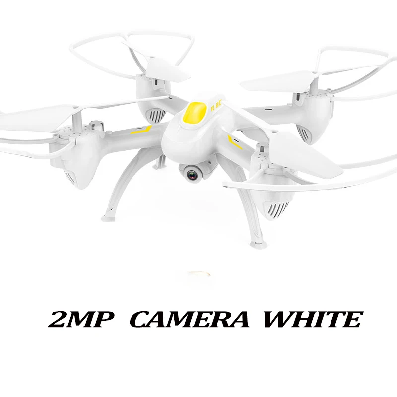 2MP camera-WHITE Дрон с камерой фиксированной высокого давления на дистанционном управлении, вертолет с 2,4 GHz 6-осевой Радиоуправляемый вертолет FPV электрические игрушки рождественские подарки - Цвет: 2MP camera-WHITE