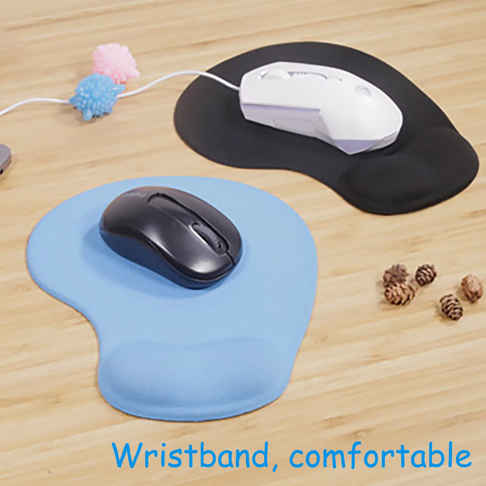 

Коврик для мыши mosunx, игровой компьютерный коврик для девочек, игровой коврик для мыши с подставкой для запястья, игровые аксессуары, эргоном...