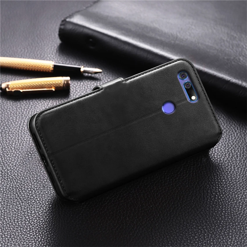 Чехол-книжка для Huawei Honor View 20 кожаный магнитный | Мобильные телефоны и аксессуары