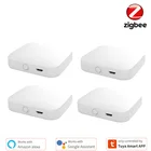 Беспроводной шлюз ZigBee 3,0 Tuya, многомодельный хаб, умное управление в приложении, работа с Alexa Google Home