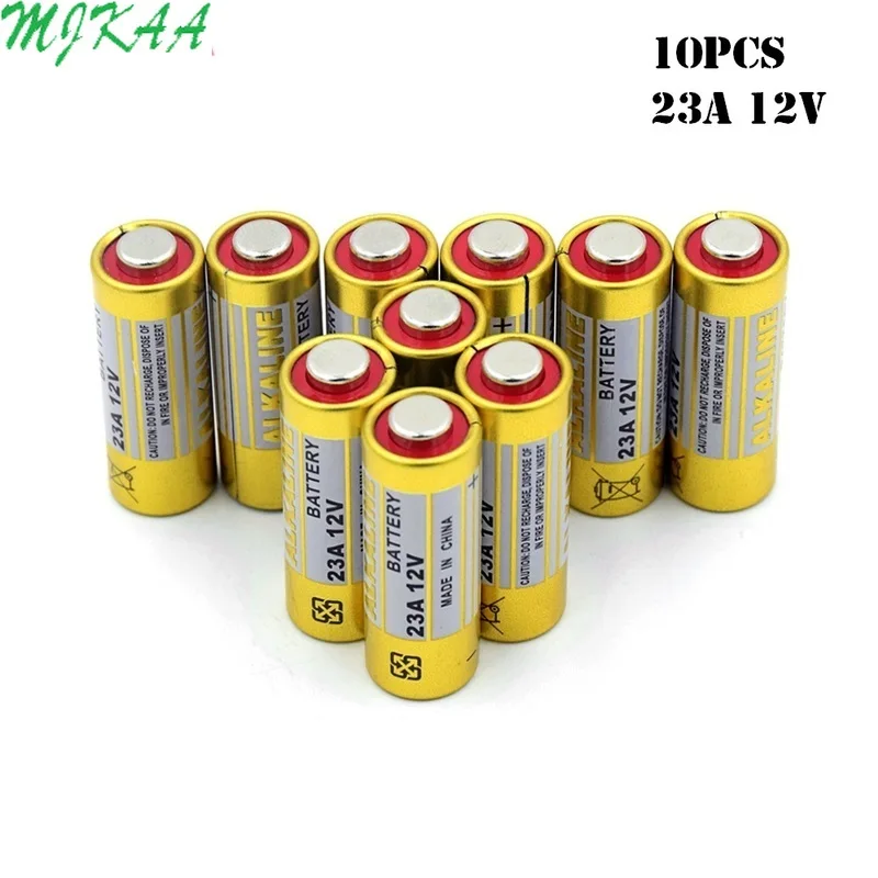 

10PCS 12V 23A 23AE 23GA A23 A23S E23A EL12 3LR50 V23GA MN21 L1028 MS21 RV08 VR22 GP23A 21/23 K23A Alkaline Dry Batteries