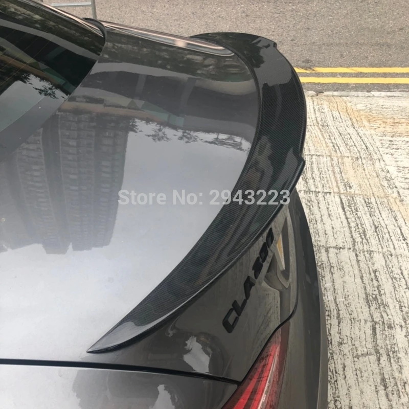 Спойлер для Benz CLA CLA45 W117 C117 cla 200 250 260 AMG 2013-2017 FD стиль углеродное волокно задний