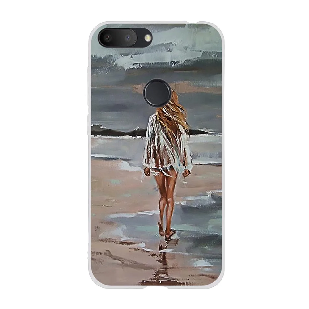 

Case For Alcatel 1S 2019 Cover 5.5 inch Thin TPU Soft Silicone Back Shell Cover For Funds Alcatel 1S 2019 5024D 5.5" Phone Case