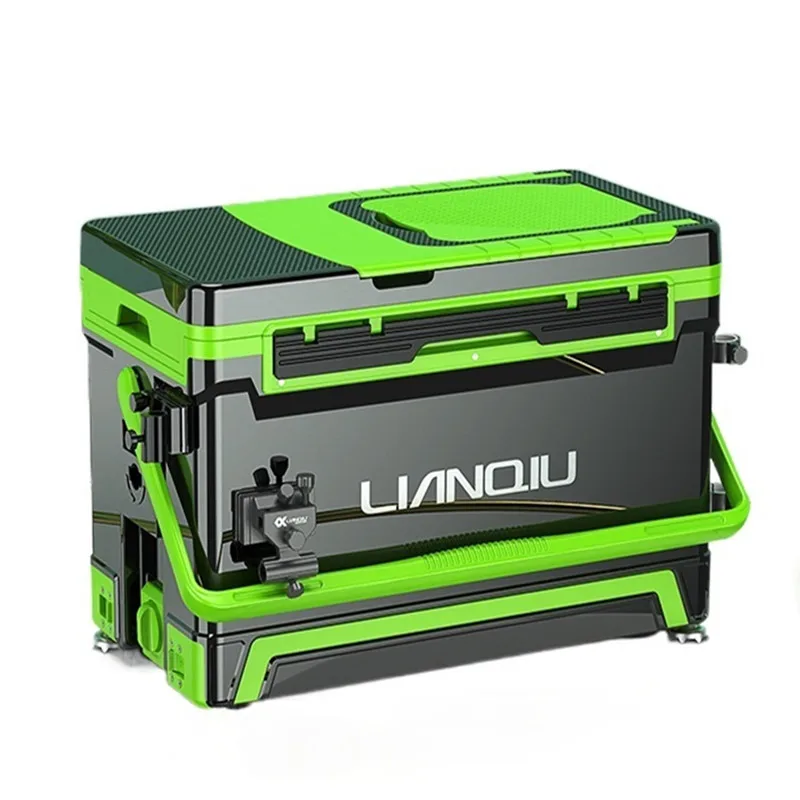 

Полный набор рыболовных ящиков Cy, многофункциональный Новый сверхлегкий ящик для светильник балки, легкое снаряжение, ящик для рыбалки 32 ли...