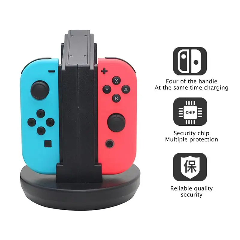 

Charger Station for Nintend Switch Joy-con Controller Charging Dock Stand For Nintendo NS Joy con with LED Indicator