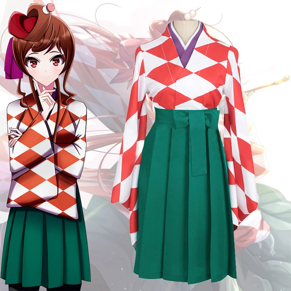 

Anime ZOMBIE LAND SAGA Yugiri Cosplay Costume Janpanese Kimono Dress for Halloween Christmas Party Masquerade Anime Shows