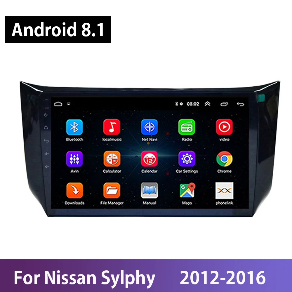 Android 9 0 автомобильная навигация GPS стерео головное устройство для Nissan Sylphy B17 Sentra 2012