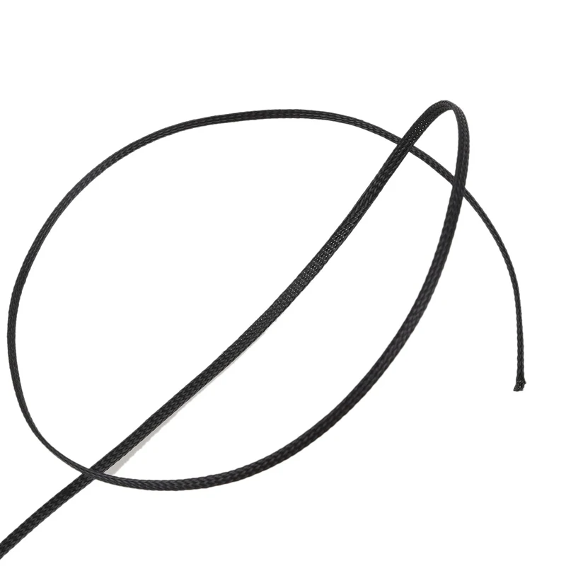 4 мм диаметр 15 м длинный черный провод нейлоновая Регулируемая плетеная