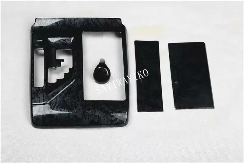 LHD 4 шт./лот ABS углеродное волокно зернистая или деревянная зубчатая панель