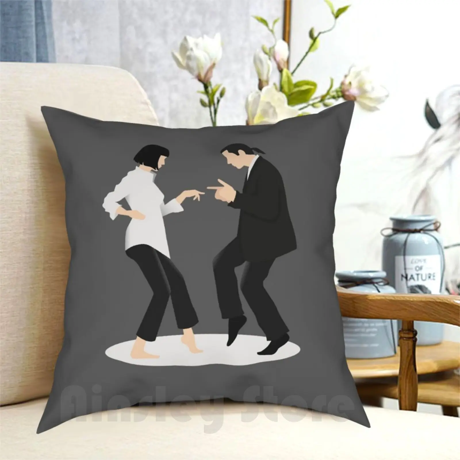 Целлюлозы Художественная литература | Танцы #2 Подушка Чехол с принтом домашняя