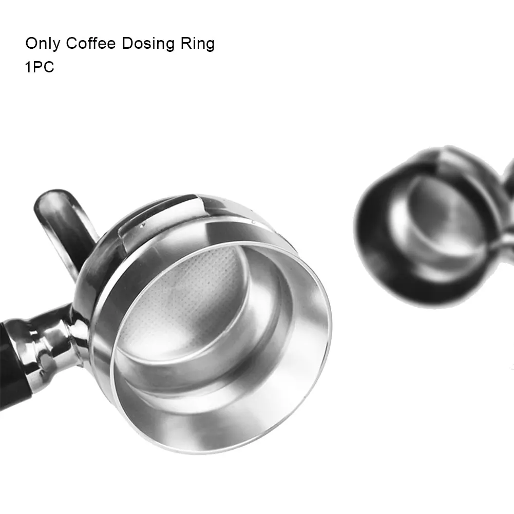 

Magnetic Mount Easy Clean Aluminum Alloy Kitchen Coffee Dosing Ring Round Home Portable Cafe Replacement Parts Restaurant