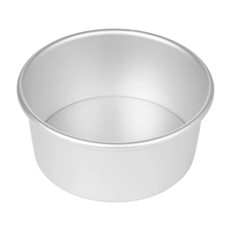 

Aluminum Alloy Round Cake Mould,Chiffon Cake Baking Pan Pudding Cheesecake Mold Set with Removable Bottom