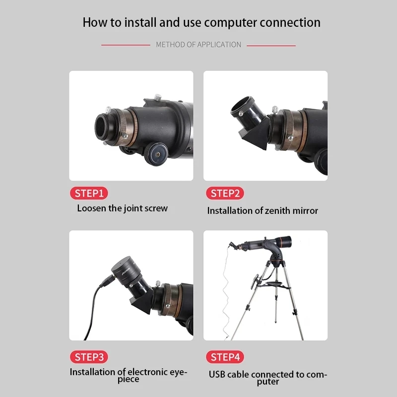 Окуляр пиксельный электронный 200 Вт 1 25 дюйма