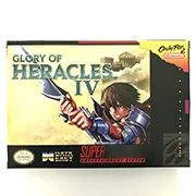 Glory of Heracles IV подарок от богов с коробкой для игры snes картридж на английском языке
