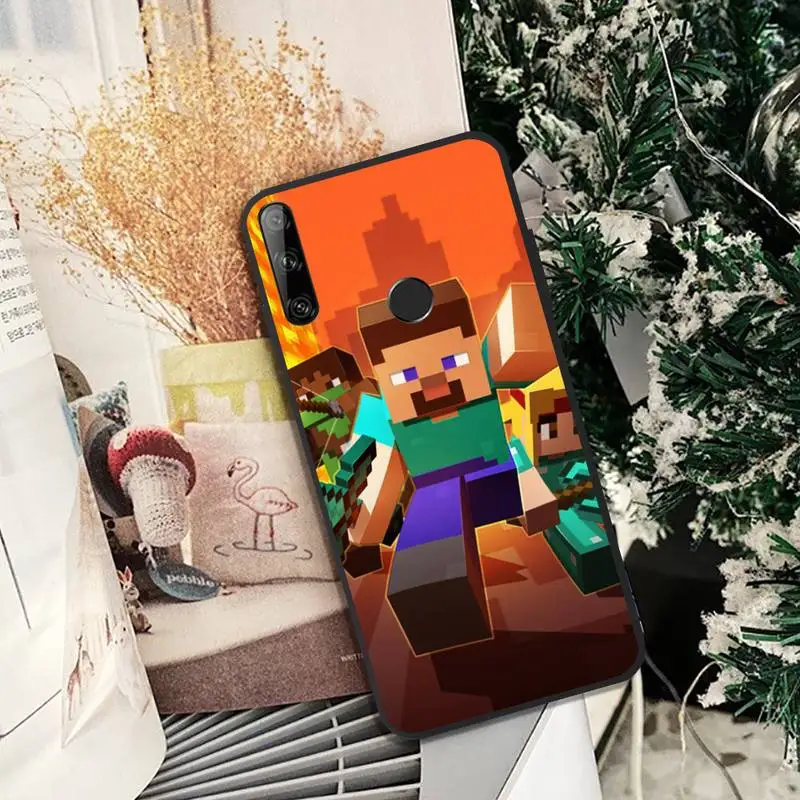 

Mini World Sandbox game Phone Case Cover for huawei mate 9 10 20 30 pro lite X Y5 6 7 9 prime Enjoy 7