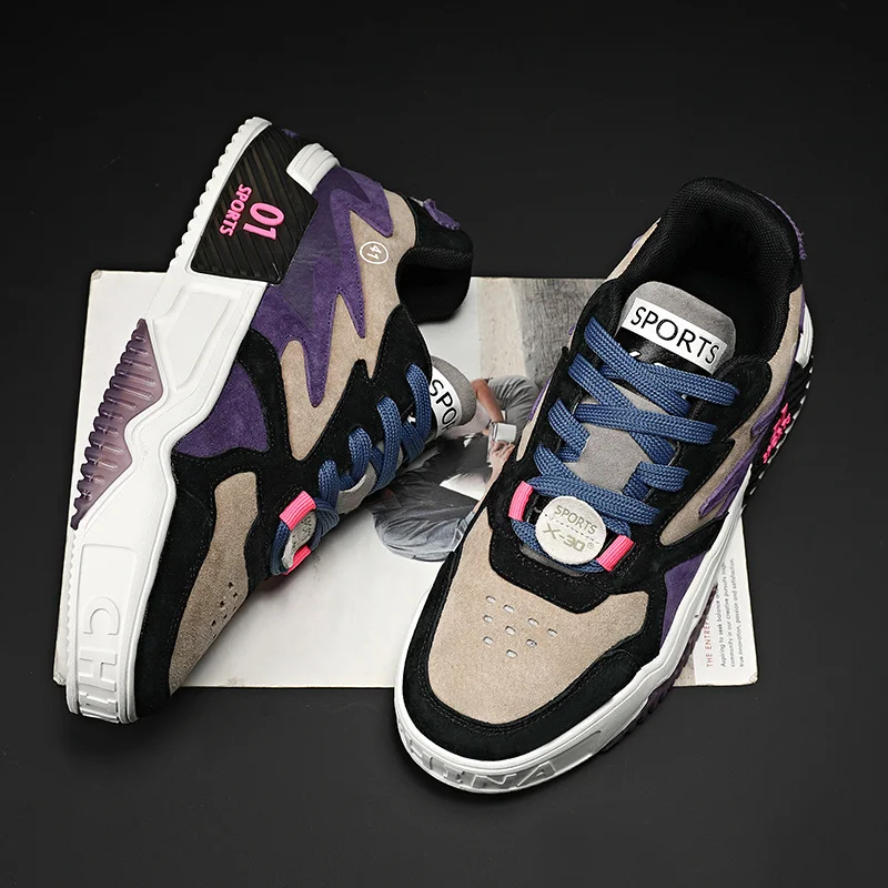 New Style Trend 2022 Sports Shoes Men Comfortable Platform SkateBoard Shoes Sneakers Man High Quality Men's Shoes Zapatos Hombre