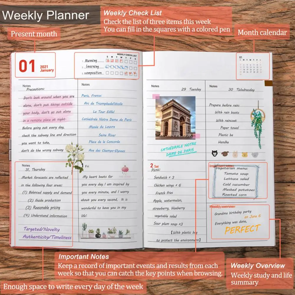 

Notebook Business Office Gift Creative PU Leather Note Book Diary Notepad Notebook Study Meeting Diary Note Stationery Traveler