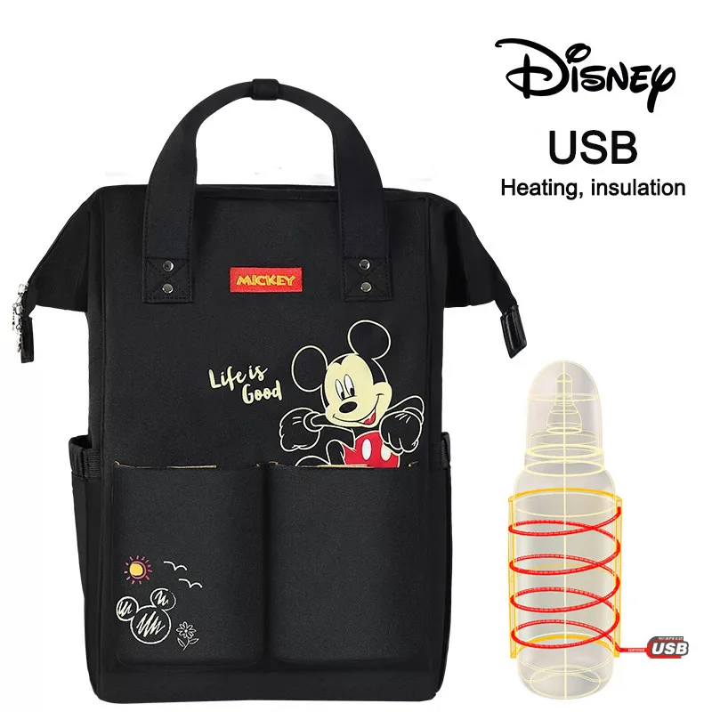 29 Disney Mommy Пеленки сумки мать большой емкости путешествия рюкзак для подгузников анти-потеря молнии ребенка кормящих Дисней сумки дропшиппинг - Цвет: 29