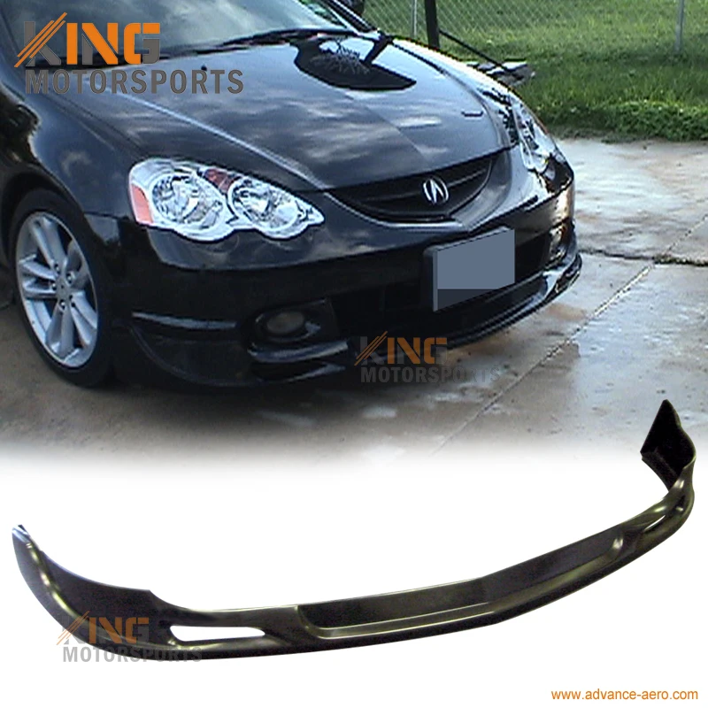 Подходит для 2002 2003 2004 Acura RSX тип Спорт ПУ передний бампер спойлер|bumper lip spoiler|front bumper