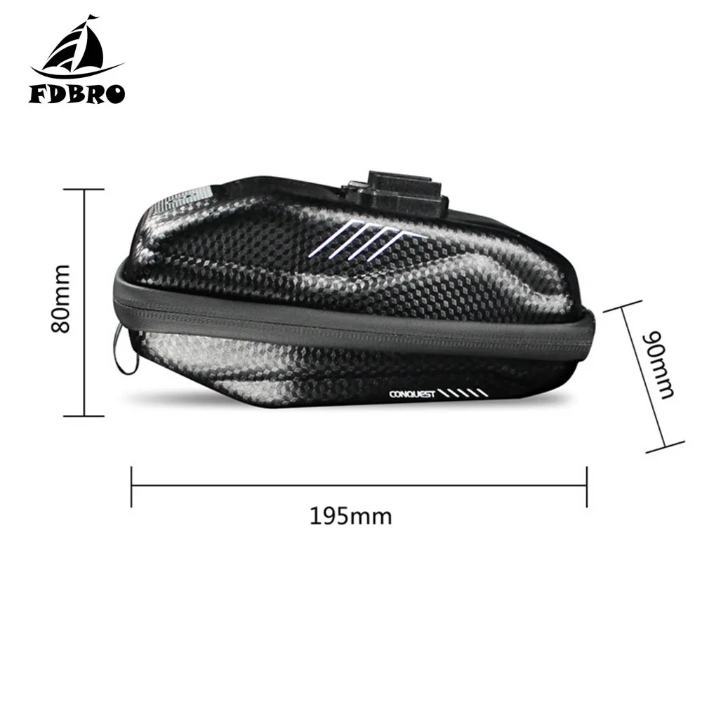 FDBRO велосипедная сумка дорожная задняя Водонепроницаемая корзина под седло на